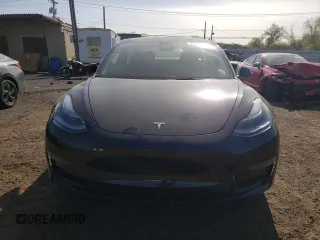 2023 Tesla Model 3 Performance with VIN 5YJ3E1EC1PF577798, listed as a Copart auction lot 55032025 with 20,098 mi miles and Salvage Title. Bid and sale history available at carsss.com. Image 5.