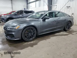 2020 Audi A7 Premium Plus with VIN WAUU2AF26LN002124, listed as a Copart auction lot 88155615 with 73,053 mi miles and Salvage Title. Bid and sale history available at carsss.com. Image 1.