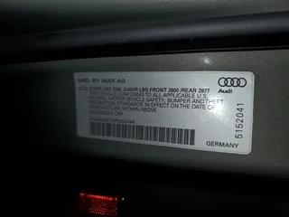 2023 Audi A6 Prestige with VIN WAUM2BF2XPN042444, listed as a Copart auction lot 40705114 with 8,614 mi miles. Bid and sale history available at carsss.com. Image 12.