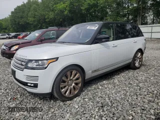 2017 Land Rover Range Rover with VIN SALGS5FE5HA350506, listed as a Copart auction lot 62845195 with 46,739 mi miles and Salvage title. Bid and sale history available at DreamBid. Image 1.