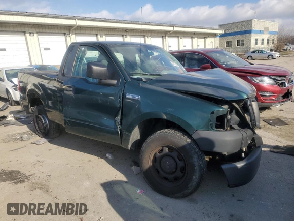 2008 Ford F-150 XL with VIN 1FTRF12288KD11377, listed as a Copart auction lot 41785315 with Not Provided miles and Salvage Title. Bid and sale history available at carsss.com. Image 4.