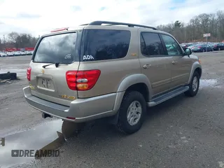 2003 Toyota Sequoia SR5 with VIN 5TDBT44A83S181215, listed as a IAAI auction lot 41855640 with 234,110 mi miles and . Bid and sale history available at DreamBid. Image 4.