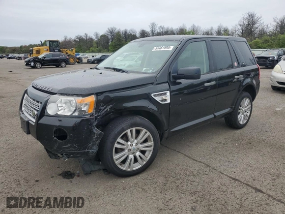 2010 Land Rover LR2 HSE with VIN SALFR2BNXAH195394, listed as a Copart auction lot 58481695 with 143,218 mi miles and Salvage title. Bid and sale history available at DreamBid. Image 1.