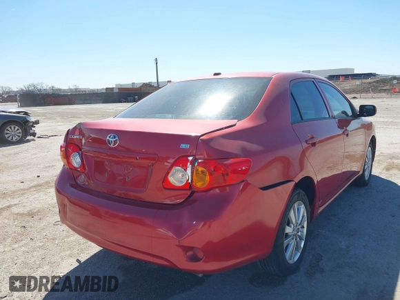 2010 Toyota Corolla with VIN 2T1BU4EE7AC492512, listed as a IAAI auction lot 41865674 with 183,849 mi miles and . Bid and sale history available at DreamBid. Image 4.