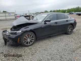 2020 BMW 3 Series 330i xDrive with VIN WBA5R7C08LFH47606, listed as a Copart auction lot 57040515 with 43,333 mi miles and Salvage title. Bid and sale history available at DreamBid. Image 1.