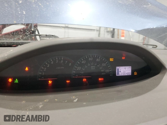 2009 Toyota Yaris with VIN JTDBT903094047243, listed as a Copart auction lot 47296455 with 235,483 mi miles and Salvage Title. Bid and sale history available at DreamBid. Image 9.