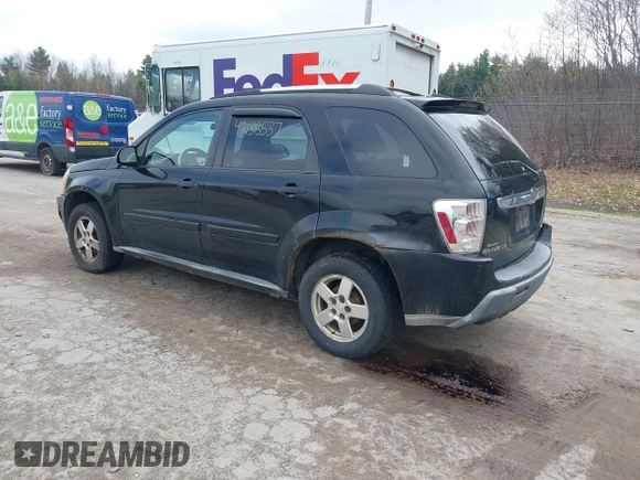 2005 Chevrolet Equinox LS with VIN 2CNDL23F056199131, listed as a IAAI auction lot 42136537 with 229,870 mi miles and . Bid and sale history available at DreamBid. Image 3.