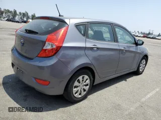 2016 Hyundai Accent SE with VIN KMHCT5AE5GU278712, listed as a Copart auction lot 54613965 with 168,917 mi miles and Clean Title. Bid and sale history available at carsss.com. Image 3.