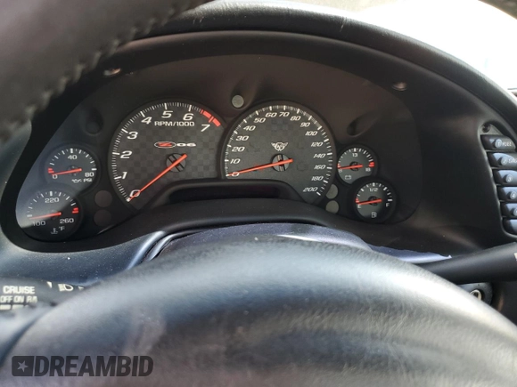 2003 Chevrolet Corvette Z06 with VIN 1G1YY12S835108625, listed as a Copart auction lot 78138834 with 0 mi miles and Salvage Title. Bid and sale history available at carsss.com. Image 9.