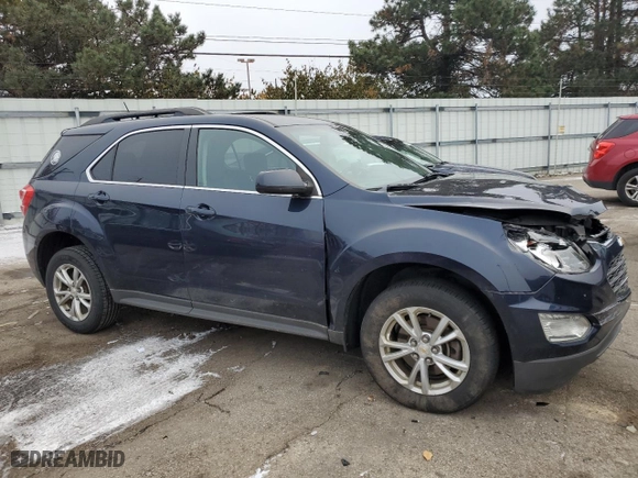 2016 Chevrolet Equinox LT with VIN 2GNALCEK1G1186886, listed as a Copart auction lot 84854164 with 104,514 mi miles and Salvage Title. Bid and sale history available at carsss.com. Image 4.