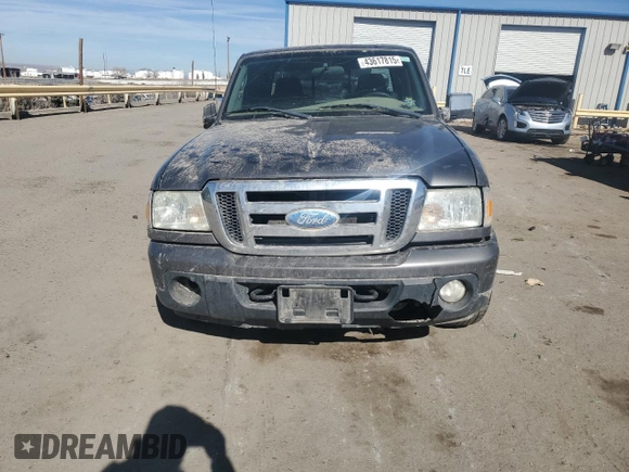 2009 Ford Ranger XLT with VIN 1FTZR45E69PA06141, listed as a Copart auction lot 43617815 with 102,986 mi miles and Salvage title. Bid and sale history available at DreamBid. Image 5.