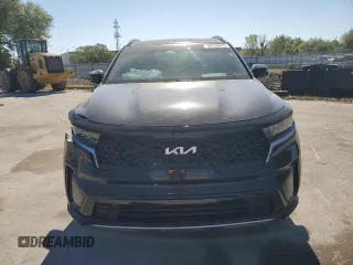 2023 Kia Sorento S with VIN 5XYRL4LC4PG242564, listed as a Copart auction lot 48753475 with 32,874 mi miles and Salvage Title. Bid and sale history available at DreamBid. Image 5.