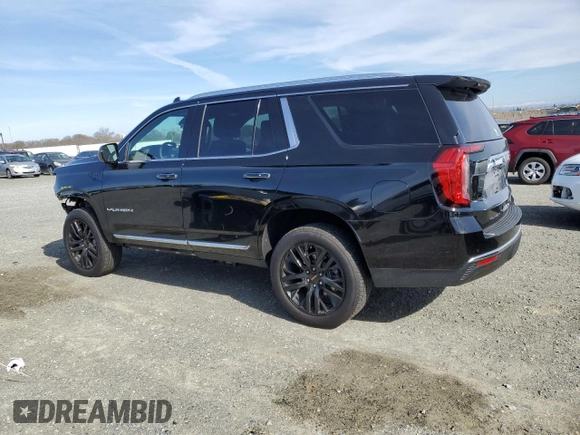 2024 GMC Yukon SLT with VIN 1GKS2BKD8RR272274, listed as a Copart auction lot 44566235 with 9,889 mi miles and Salvage Title. Bid and sale history available at carsss.com. Image 2.