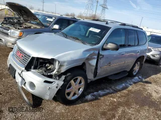 2008 GMC Envoy SLE2 with VIN 1GKDT13S182163210, listed as a Copart auction lot 49818125 with 169,147 mi miles and Salvage Title. Bid and sale history available at carsss.com. Image 1.