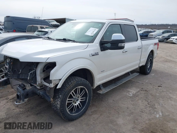 2015 Ford F-150 XLT with VIN 1FTFW1EG6FFC38090, listed as a IAAI auction lot 41745757 with 147,828 mi miles and . Bid and sale history available at carsss.com. Image 2.