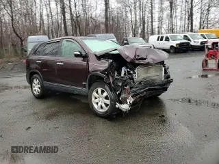 2011 Kia Sorento LX with VIN 5XYKTCA1XBG026448, listed as a Copart auction lot 51687725 with 150,426 mi miles and Salvage Title. Bid and sale history available at carsss.com. Image 12.