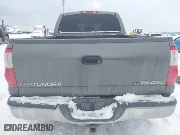 2005 Toyota Tundra SR5 with VIN 5TBDT44105S494229, listed as a IAAI auction lot 41572798 with 182,472 mi miles and . Bid and sale history available at DreamBid. Image 16.