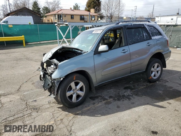 2005 Toyota RAV4 with VIN JTEHD20V650056154, listed as a Copart auction lot 49906175 with 252,836 mi miles and Salvage Title. Bid and sale history available at carsss.com. Image 1.