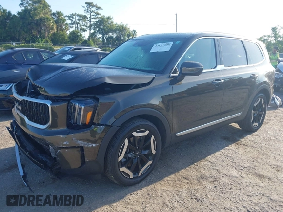 2023 Kia Telluride EX X-Line with VIN 5XYP3DGC2PG354460, listed as a IAAI auction lot 42123098 with 21,368 mi miles and . Bid and sale history available at DreamBid. Image 17.