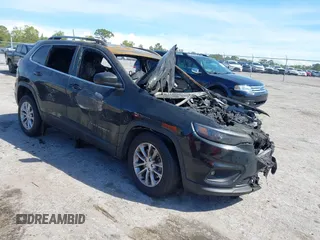 2019 Jeep Cherokee Latitude z VIN 1C4PJMCB4KD253334, wystawiony jako IAAI lot #41865339 z przebiegiem Nie podano mil oraz . Historia ofert i sprzedaży dostępna na DreamBid. Obrazek 1.