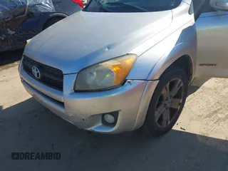 2010 Toyota RAV4 Sport with VIN JTMRF4DVXA5033966, listed as a IAAI auction lot 41131655 with 222,257 mi miles. Bid and sale history available at carsss.com. Image 6.