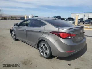 2015 Hyundai Elantra Limited with VIN 5NPDH4AE9FH578413, listed as a Copart auction lot 44243195 with 143,192 mi miles and Salvage Title. Bid and sale history available at carsss.com. Image 2.