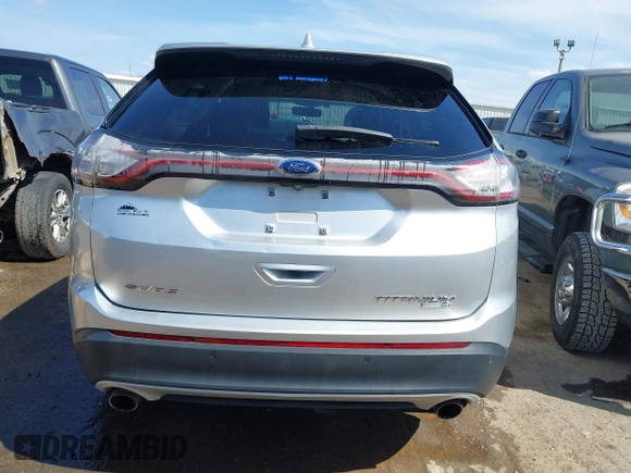 2017 Ford Edge Titanium with VIN 2FMPK4K93HBB89924, listed as a IAAI auction lot 41901181 with 108,619 mi miles. Bid and sale history available at carsss.com. Image 16.