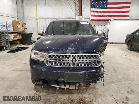 2017 Dodge Durango Citadel Platinum z VIN 1C4RDJEG8HC935543, wystawiony jako Copart lot #56959185 z przebiegiem 150 536 mil mil oraz Nie do naprawy • Non repairable. Historia ofert i sprzedaży dostępna na DreamBid. Obrazek 5.
