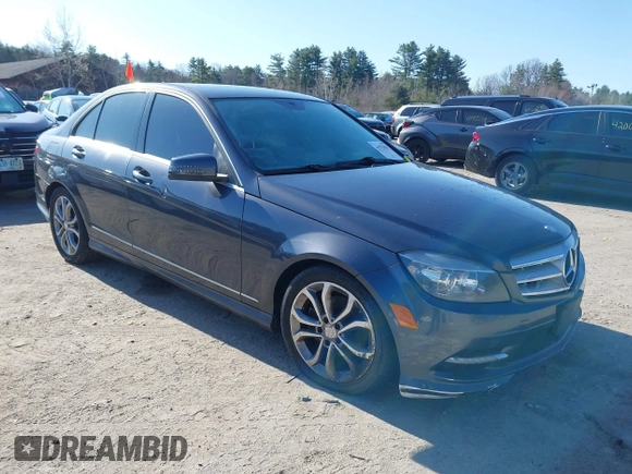2011 Mercedes-Benz C C 300 Sport with VIN WDDGF8BB3BR185319, listed as a IAAI auction lot 41973829 with Not Provided miles. Bid and sale history available at carsss.com. Image 1.
