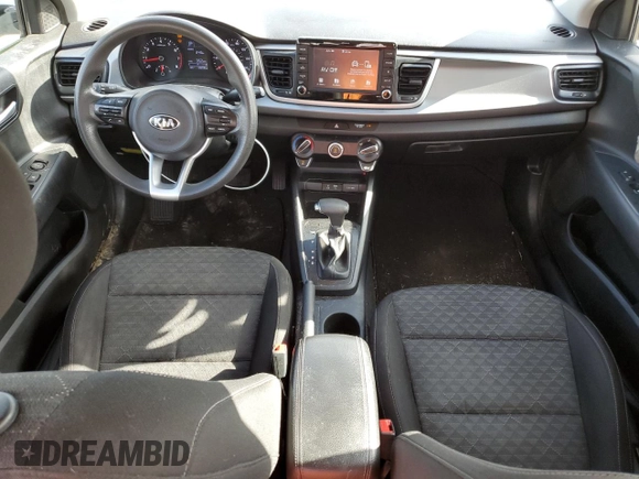 2020 Kia Rio S with VIN 3KPA24AD4LE256080, listed as a Copart auction lot 59801154 with 68,230 mi miles and Non Repairable. Bid and sale history available at carsss.com. Image 8.