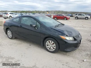 2012 Honda Civic Cpe LX with VIN 2HGFG3B54CH553218, listed as a Copart auction lot 52603785 with 121,672 mi miles and Clean Title. Bid and sale history available at carsss.com. Image 4.
