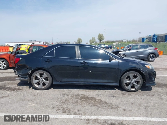 2012 Toyota Camry SE with VIN 4T1BK1FK9CU004865, listed as a IAAI auction lot 41928159 with 216,702 mi miles. Bid and sale history available at carsss.com. Image 13.