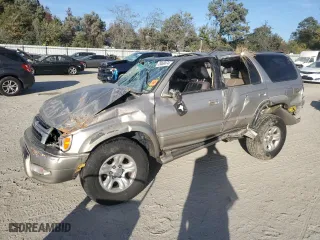 2002 Toyota 4Runner Limited with VIN JT3GN87R620250790, listed as a Copart auction lot 79360474 with 0 mi miles and Salvage Title. Bid and sale history available at carsss.com. Image 1.