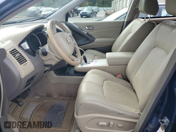2010 Nissan Murano S with VIN JN8AZ1MU1AW000217, listed as a Copart auction lot 73168594 with 156,643 mi miles and Salvage Title. Bid and sale history available at carsss.com. Image 7.