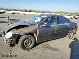 2003 Dodge Neon SE with VIN 1B3ES26C23D202916, listed as a Copart auction lot 76054914 with 265,372 mi miles and Salvage Title. Bid and sale history available at carsss.com. Image 1.