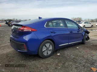 2020 Hyundai Ioniq SE with VIN KMHC75LC9LU234867, listed as a Copart auction lot 85457374 with 42,716 mi miles and Salvage title. Bid and sale history available at DreamBid. Image 3.