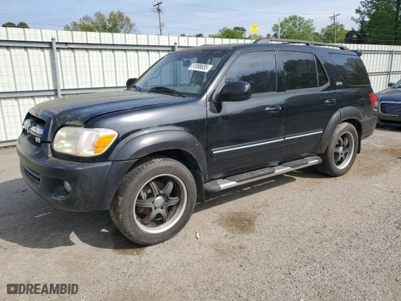 2006 Toyota Sequoia SR5 with VIN 5TDZT34A96S268232, listed as a Copart auction lot 51098655 with 240,770 mi miles and Clean Title. Bid and sale history available at carsss.com. Image 1.