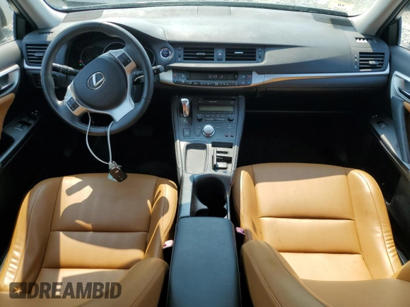 2011 Lexus CT 200h with VIN JTHKD5BH9B2029984, listed as a Copart auction lot 64654865 with 108,791 mi miles and Clean title. Bid and sale history available at DreamBid. Image 8.