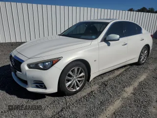 2015 Infiniti Q50 Premium with VIN JN1BV7AR0FM407319, listed as a Copart auction lot 77376154 with 102,801 mi miles and Clean title. Bid and sale history available at DreamBid. Image 1.