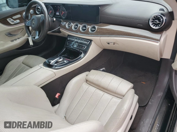 2018 Mercedes-Benz E-Class E 400 with VIN WDD1J6FB7JF018867, listed as a Copart auction lot 48712775 with 88,682 mi miles and Salvage Title. Bid and sale history available at carsss.com. Image 8.