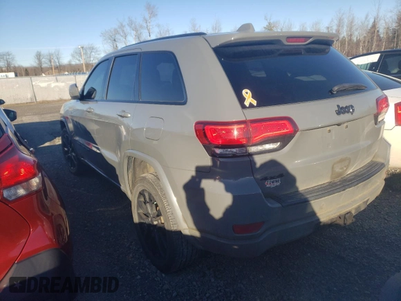 2022 Jeep Grand Cherokee WK Altitude with VIN 1C4RJFAG9NC140332, listed as a Copart auction lot 83763484 with 56,886 mi miles and Salvage Title. Bid and sale history available at carsss.com. Image 2.