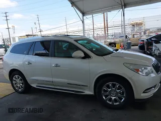 2014 Buick Enclave Leather with VIN 5GAKRBKD9EJ339966, listed as a IAAI auction lot 42116213 with 116,364 mi miles and . Bid and sale history available at carsss.com. Image 13.