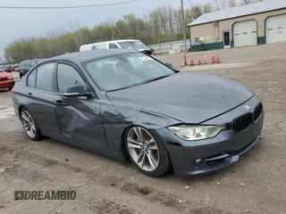 2013 BMW 3 Series 335i xDrive with VIN WBA3B9C59DF586989, listed as a Copart auction lot 52756845 with 120,785 mi miles and Salvage Title. Bid and sale history available at carsss.com. Image 4.