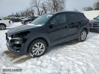 2020 Hyundai Tucson Value with VIN KM8J3CA4XLU184323, listed as a Copart auction lot 45314295 with 55,055 mi miles and Salvage Title. Bid and sale history available at carsss.com. Image 1.
