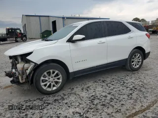 2021 Chevrolet Equinox LT with VIN 2GNAXUEV5M6124913, listed as a Copart auction lot 58450615 with 97,415 mi miles and Salvage title. Bid and sale history available at DreamBid. Image 1.
