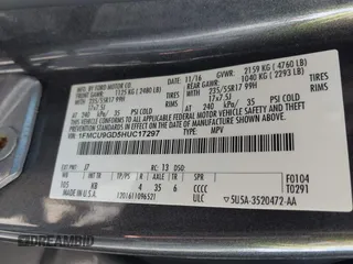 2017 Ford Escape SE with VIN 1FMCU9GD5HUC17297, listed as a IAAI auction lot 41880013 with 57,737 mi miles and . Bid and sale history available at DreamBid. Image 9.