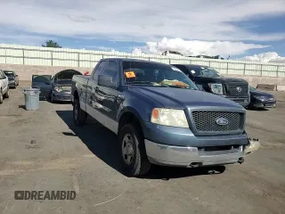 2005 Ford F-150 XLT with VIN 1FTPX145X5NA55054, listed as a Copart auction lot 56250845 with 260,876 mi miles and Salvage title. Bid and sale history available at DreamBid. Image 13.