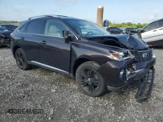 2015 Lexus RX 350 with VIN JTJZK1BA5F2421977, listed as a Copart auction lot 61188225 with Not provided miles and Salvage title. Bid and sale history available at DreamBid. Image 4.