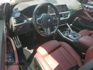 2023 BMW 4 Series 430i xDrive with VIN WBA73AV06PFP29080, listed as a Copart auction lot 60283705 with 47,104 mi miles and Salvage title. Bid and sale history available at DreamBid. Image 8.