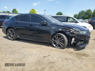 2019 Acura TLX w/A-Spec Pkg with VIN 19UUB3F64KA006472, listed as a Copart auction lot 53916265 with Not provided miles and Salvage title. Bid and sale history available at DreamBid. Image 4.
